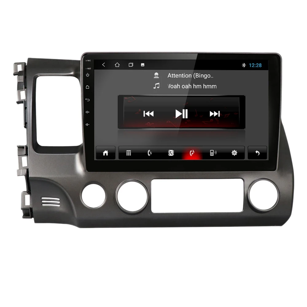 

Автомагнитола 2 Din, Android 10,0, 10,1 дюйма, 1 + 16 ГБ, для HONDA CIVIC 2006-2011, навигация GPS, автомобильный мультимедийный плеер