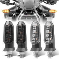 8mm mini motorcycle led turn signal lights amber flashing light blinker turn signal lamp 12v moto indicator lamp accessories