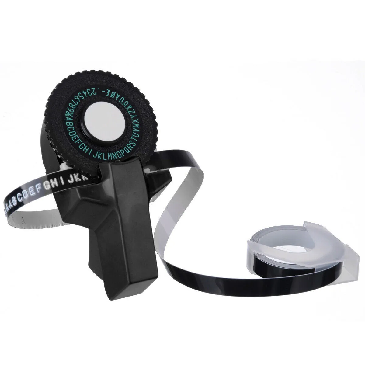 Лента для резки тиснения этикеток с лентой буквенно-цифровые черные буквы сделай