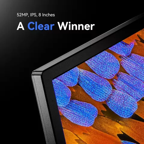 4K цифровой микроскоп для пайки TM4K Flex Arm 2000X HDMI микроскоп ремонт электроники 10 "ЖК-монета микроскоп 64 ГБ