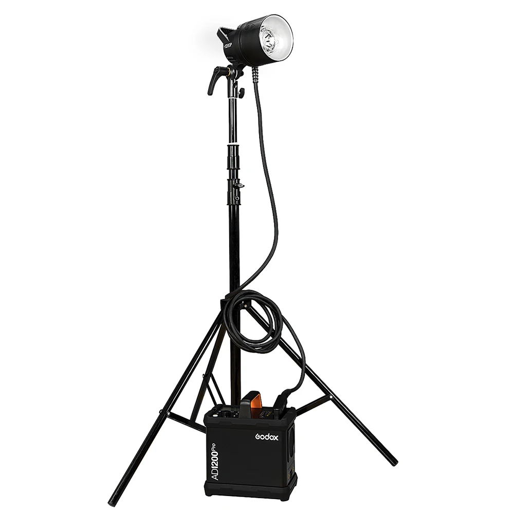 

Godox AD1200Pro AD1200 Pro 1200Ws 2.4G TTL 1/8000 HSS 40W Modeling Light Outdoor Flash Strobe Battery Powered Flash