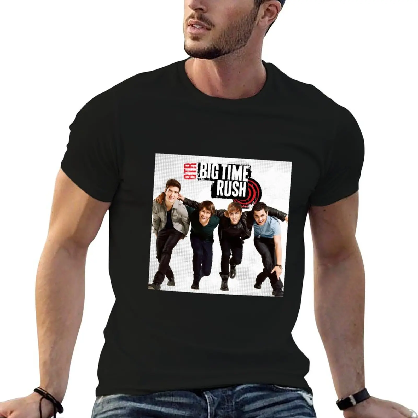 Футболка Big Time BTR мужские футболки с рисунком мужская одежда