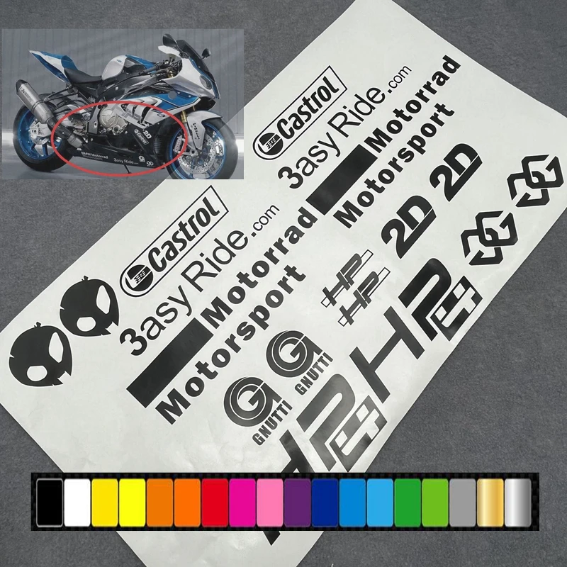 

Наклейки для мотоциклов BMW S1000RR HP4 2009 2010 2011 2012 2013