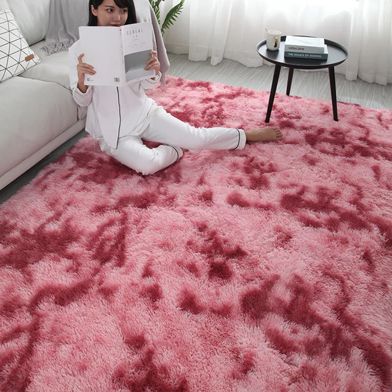 

Thick Carpet for Living Room Plush Rug Children Bed Room Fluffy Floor Carpets Window Bedside Home Decor Rugs Soft Velvet Mat