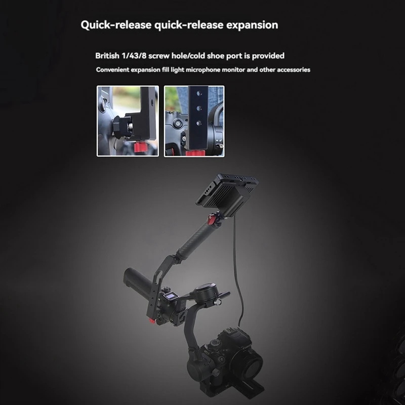 Ручка камеры для DJI RC2/RS3 стабилизатор карданного подвеса ручка горшка складная