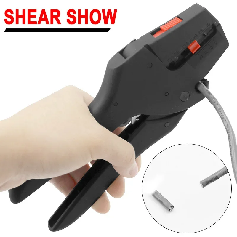 FS-D3 Саморегулирующийся инструмент для зачистки изоляции диапазон 0 08-6 мм2 с