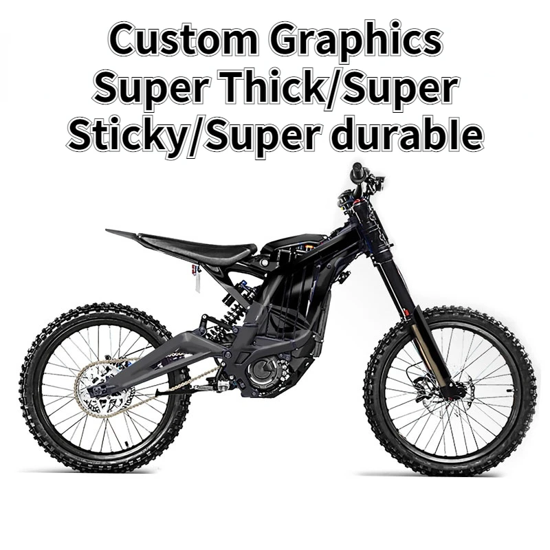 

For SURRON Custom Stickers Light Bee X Electric Off-road Bike Dirtbike Decorative Self-adhesive Moisture-proof Thick SUR-RON