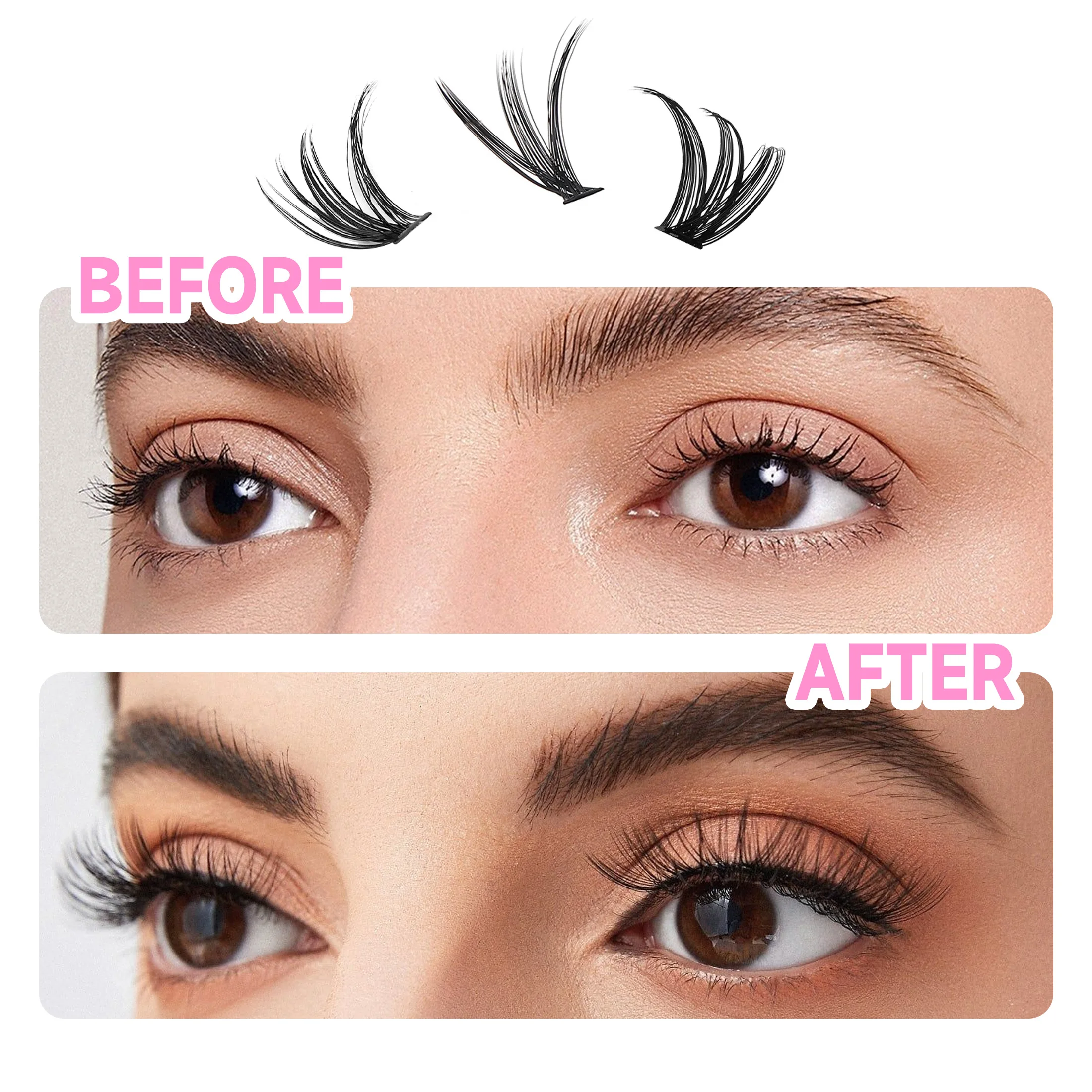 Набор Для Наращивания Ресниц 320 Шт.