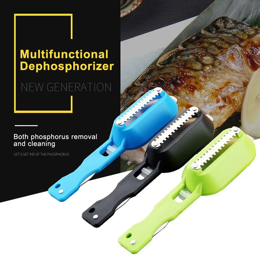 

Fish Skin Brush Fast Remove Fish Scale Scraper Planer Fish Gadgets Tools Tool Cleaning Fishing Cooking Knife Scaler Kitchen P5J0