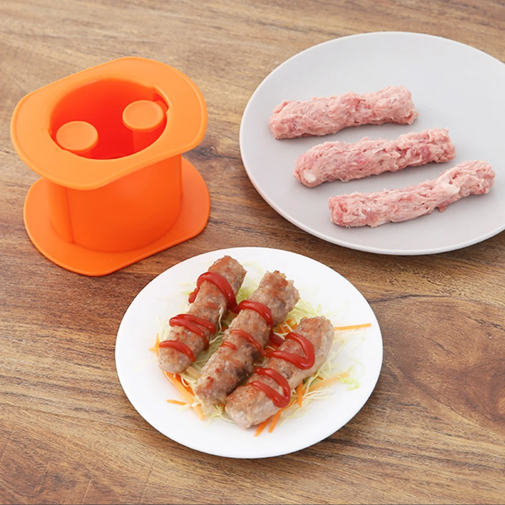 Meat Sausage Handmade Gadget Tool Safety Hot Dog Beef Maker Meatballs Grinding Machine DIY Time-saving Accessories images - 6