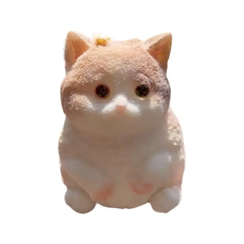 Мультяшная игрушка для кошек сжимания толстого кота милый кот стресс моти
