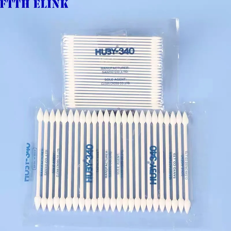 10bags huby-340 anti-static cotton swab BB-001 BB-002 003 CA-002 cleaning pointed round dust-free industrial free shipping