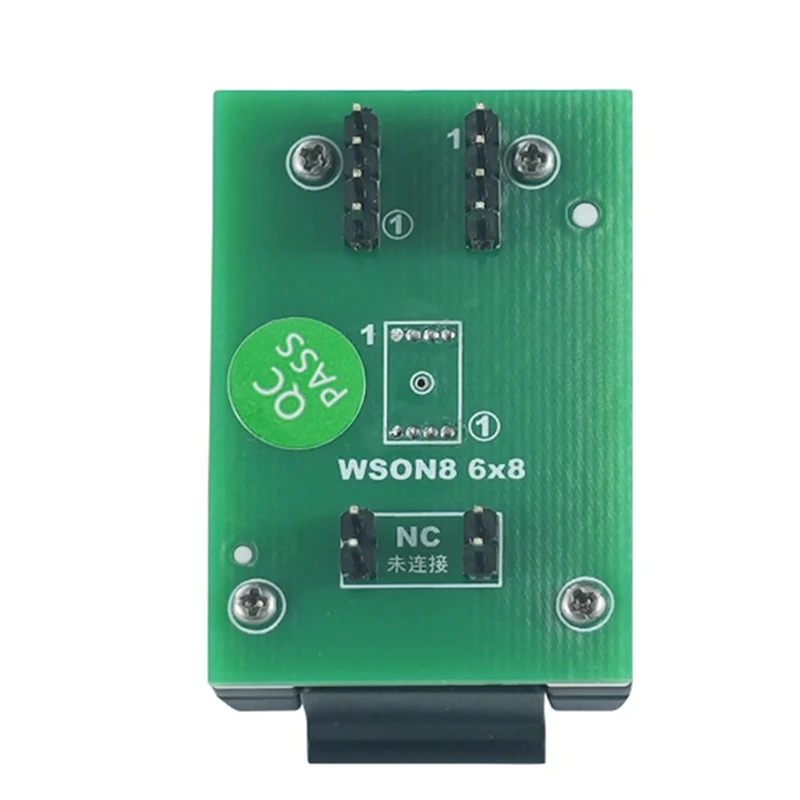 Универсальный адаптер QFN8 WSON8 DFN8 5X6/6X8 с ИС разъемом для SPI NAND NOR Flash MLF8 MLP8 SON8