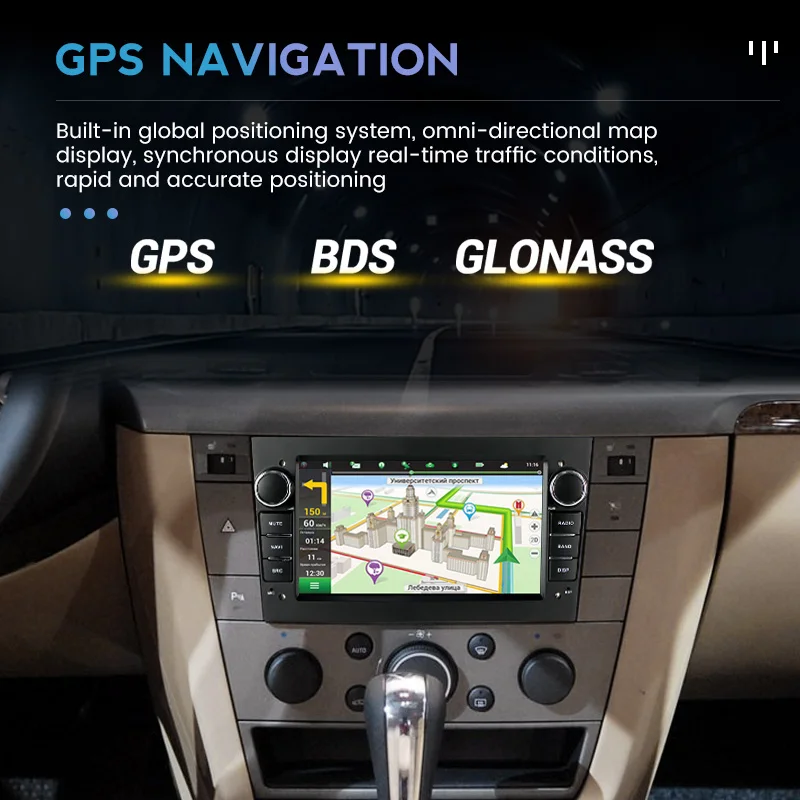 Автомагнитола 2 Din на Android 11 для Opel Astra H J 2004 Vectra Vauxhall Antara Zafira Corsa C D Vivaro Meriva Veda с