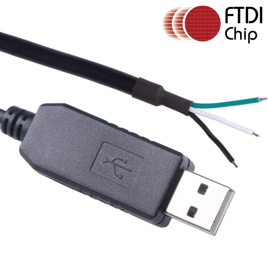Последовательный USB-кабель RS232 конвертер провод концевой 3 Pin FTDI WE P адаптер 1 8 м