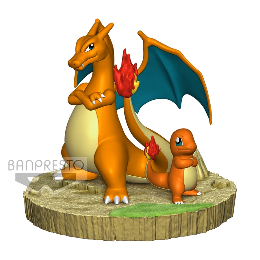 

Original Banpresto Pokemon Go Charizard Charmander Action Figure Collectible Model Toys Amine Figurals Brinquedos In stock