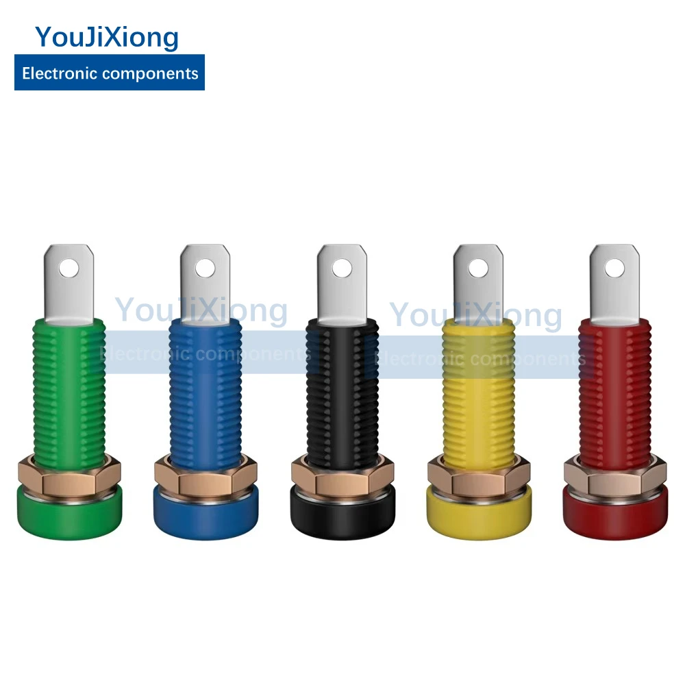 Розетка типа банан 4 мм/8 мм розетка для панели с открытым отверстием/латунная