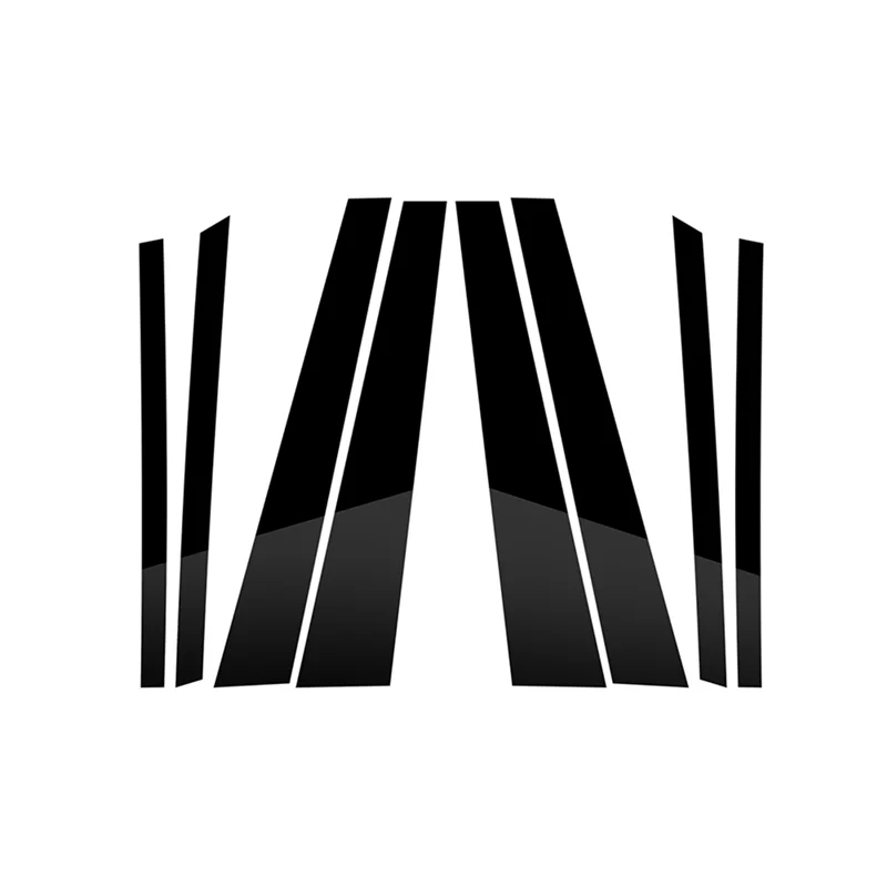 

Door Window Pillar Posts Panel Decoration Cover Trim for BMW- E70 X5 2008 2009 2010 2011 2012 2013 Accessories