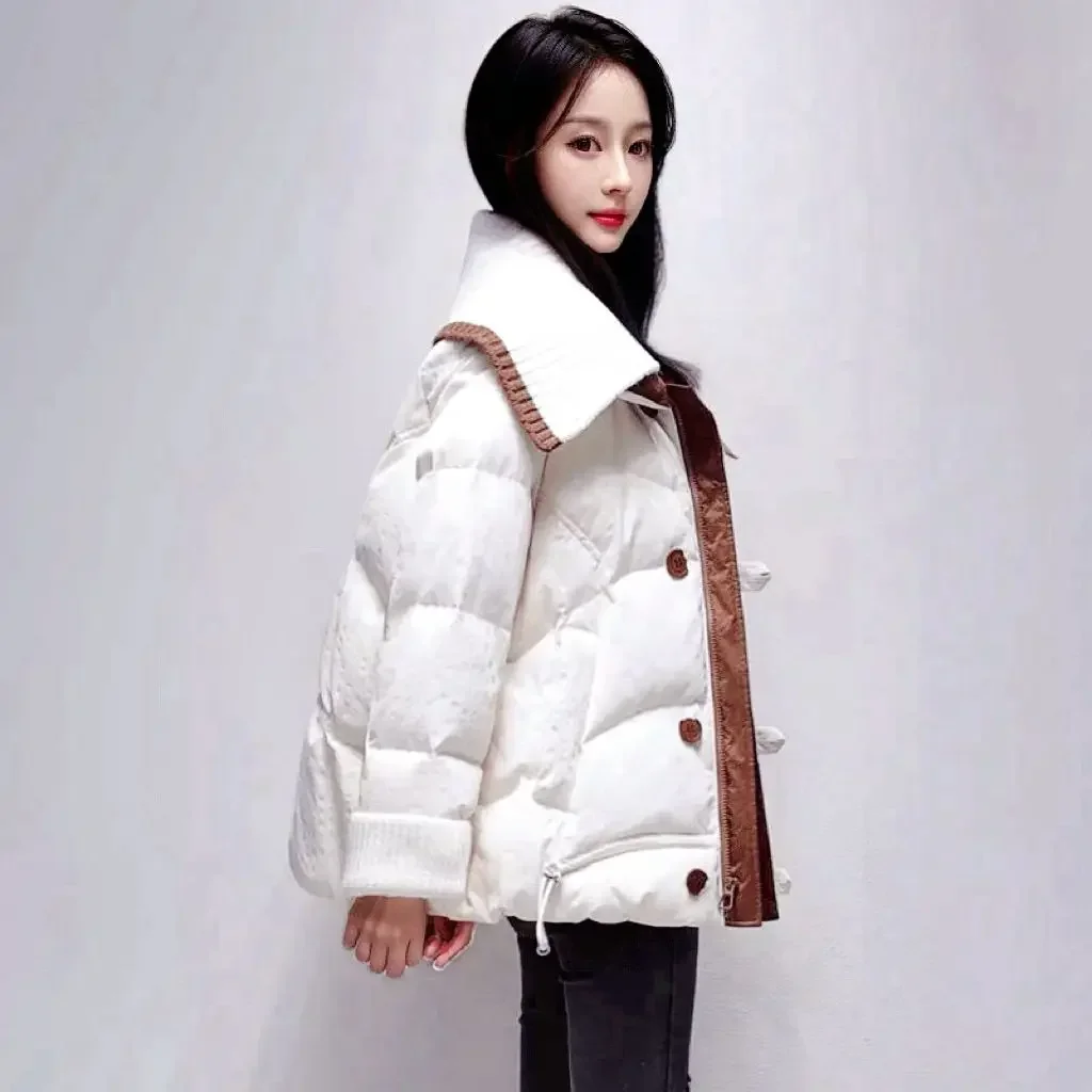 Толстое свободное повседневное женское пальто холодное горячее современное