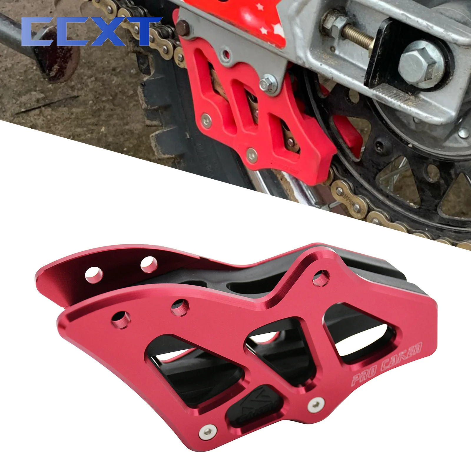 

Алюминиевый защитный направляющий элемент цепи для мотоцикла, 30 мм, 34 мм, для HONDA CR125, CR250R, CRF250R, CRF450R, CRF250X, CRF450X, 2005- 2018