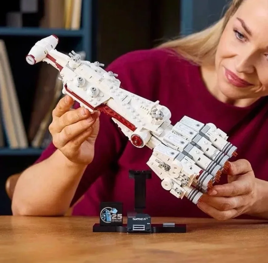 Новинка совместимая с моделью 75376 строительные блоки космического корабля Tantive IV
