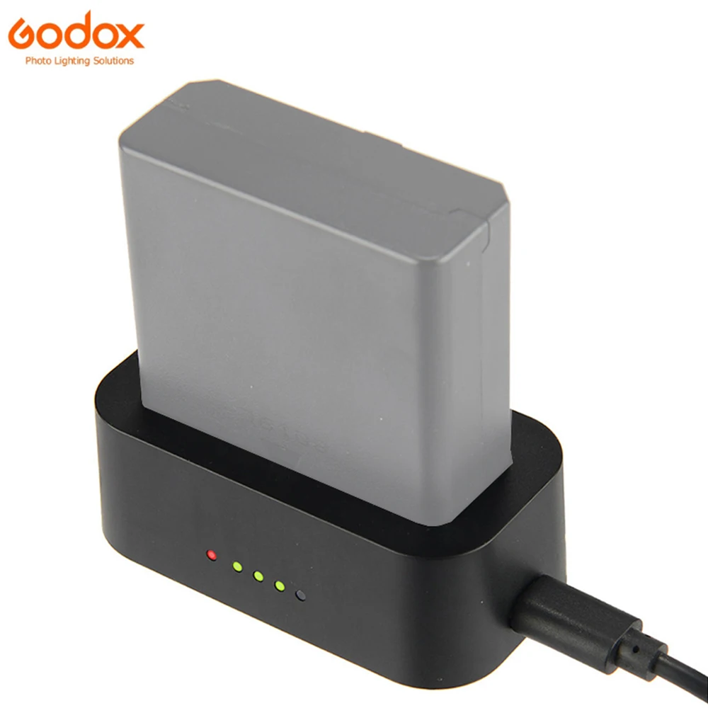Зарядное устройство Godox UC18 с USB портом Type-C для VB18 аккумулятор подходит для Godox V850 V850II V860 V860II