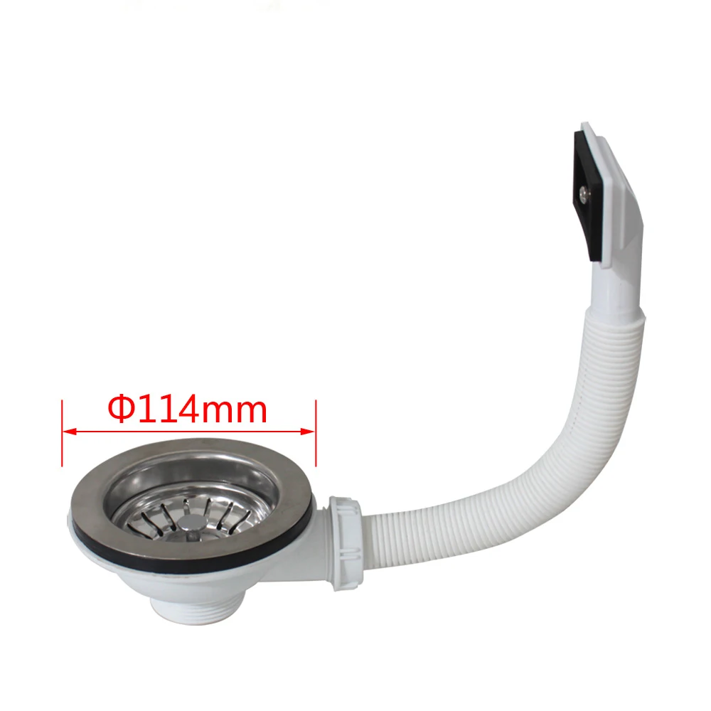 перелив для раковины черный