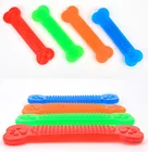 Горячая Распродажа жевательные игрушки для собак, резиновая игрушка для костей, агрессивная Жевательная зубная щетка для собак, щенков, уход за зубами