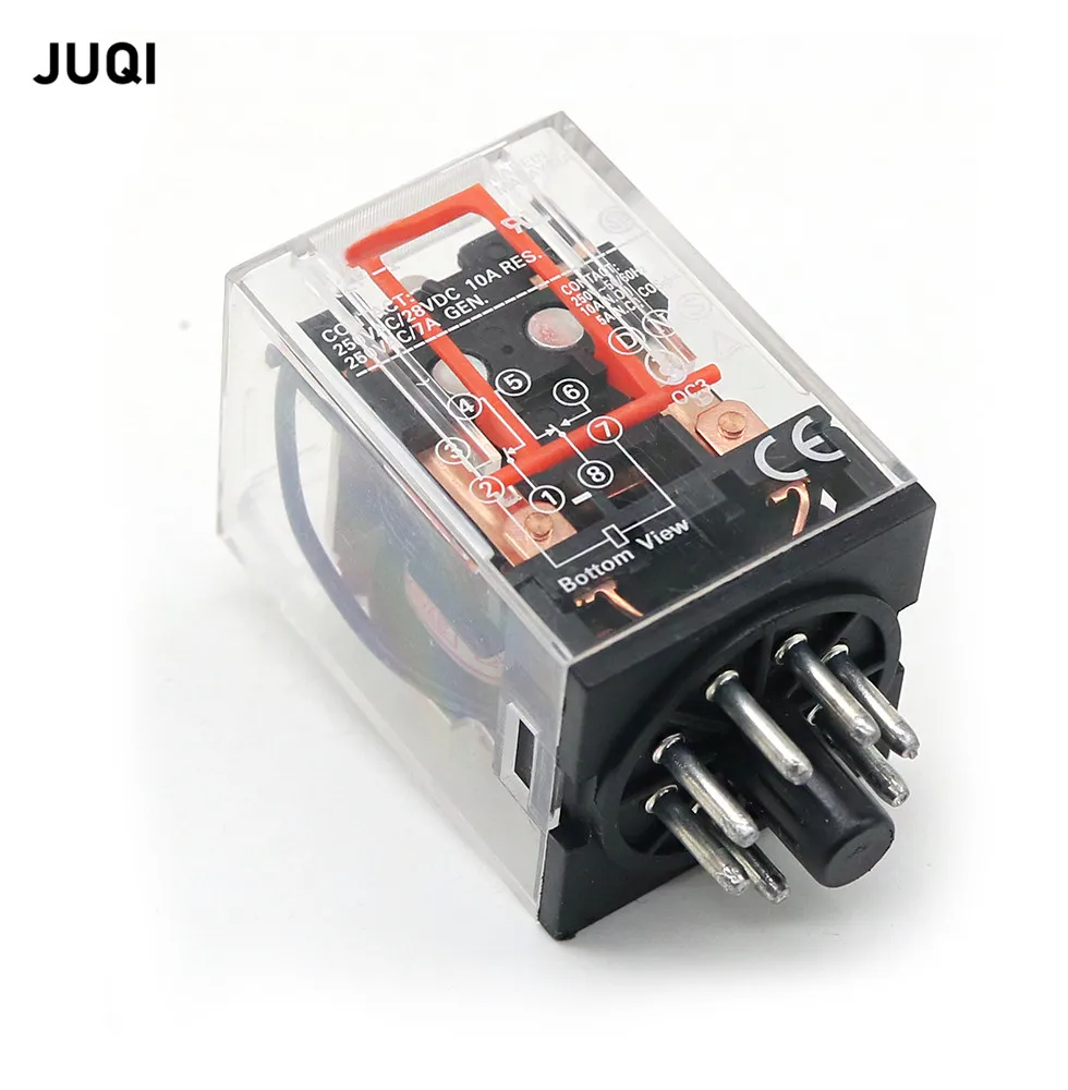 

Реле MK2P-I 8 контактов 12/24В/110/220В