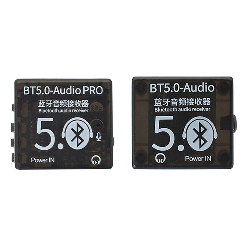 

2 Pcs BT5.0 Audio Receiver MP3 Bluetooth Decoder Lossless Car Speaker, A & B