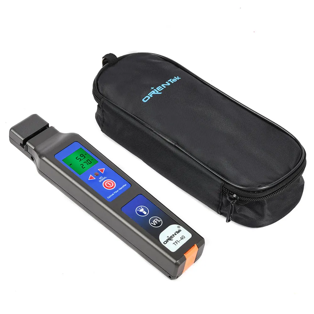 Free Ship Orientek Optical Fiber Identifier +VFL+ LED Light, Live Fiber Identifier Detector,Identificador de fibra óptica