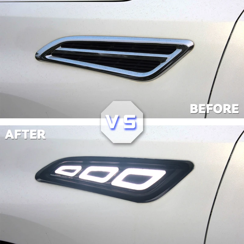 Светодиодный ные ходовые огни светодиодные дневные 12 В ходосветильник для Nissan