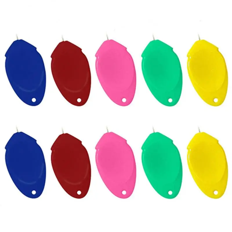 

Handmade Needle Threader 10pcs/lot Diy Thread Device Automatic Thread Sewing Tools Sewing Accessories Elderly Guide Needle