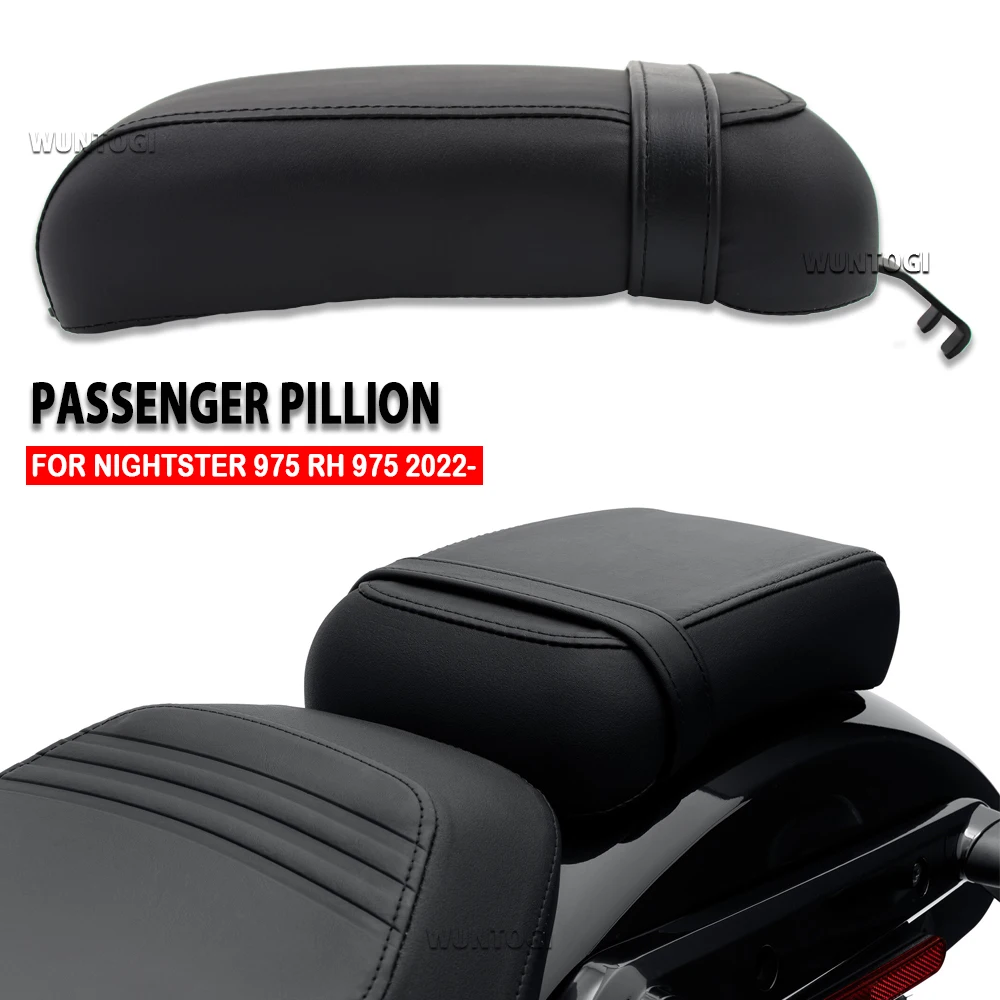 

New Motorcycle Passenger Pillion Rear Seat Pad PU Pillow For Nightster RH 975 Nightster975 RH975 Nightster 975 2022