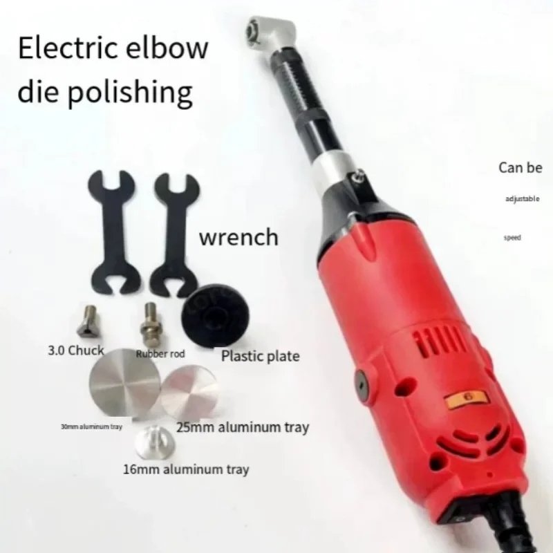 Мотор захвата codo eléctrico madera sin ajuste amoladora 90 grados 350 Вт máquina pulidora herramienta limpieza azulejos
