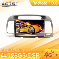 128g android car multimedia stereo player for toyota camry 5 2001 2002 2006 tape radio recorder video gps navi head unit 2 din