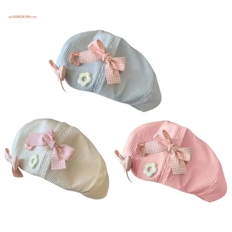 

French Girls Subculture Y2K Headwear Painter Hat Show Small Face