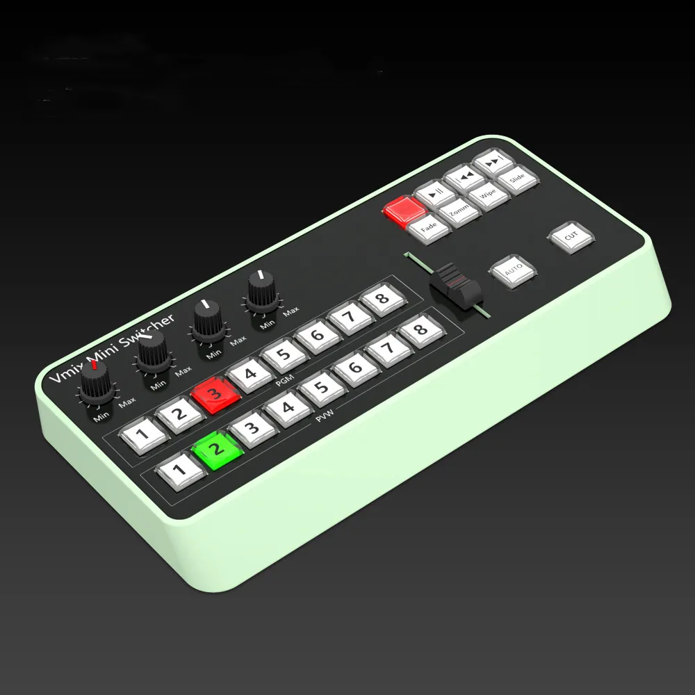 

TYST Recording and Broadcasting Control Keyboard Multi Format Video Switcher Mixer Vmix Video Switching Keyboard