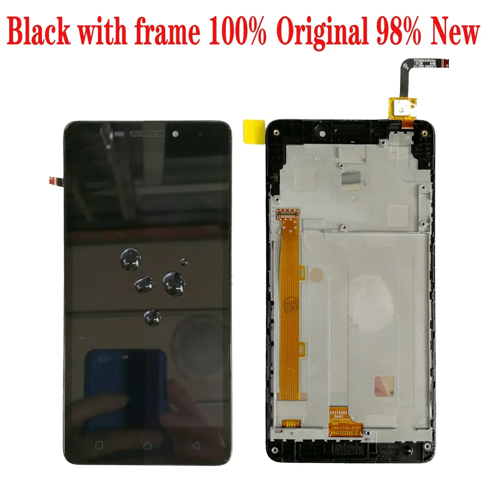 Shyueda 100% новый с рамкой для Lenovo Vibe P1M P1Ma40 5 0-дюймовый ЖК-дисплей дигитайзером