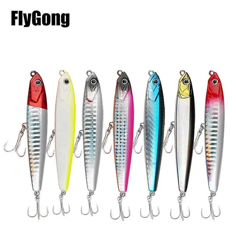 

1pcs Sinking Pencil 10g/14g/16g/18g/24g Stickbait Walking Baits Casting Slow Flutter Pitch Lure Artificial Bait Fishing Tackle