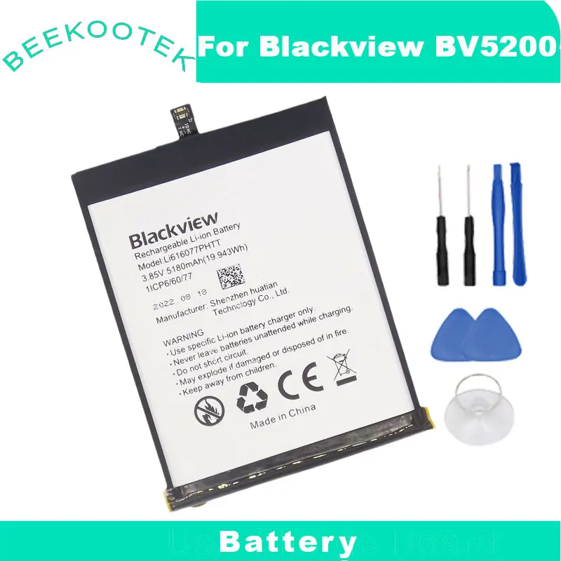 

Новый оригинальный аккумулятор Blackview BV5200, встроенный аккумулятор для сотового телефона, аксессуары для смартфона Blackview BV5200
