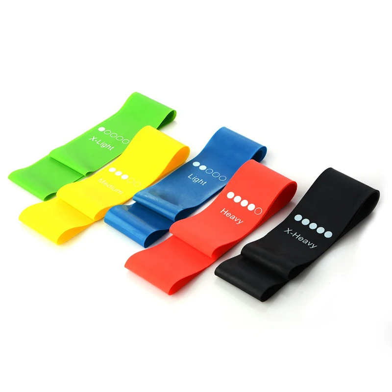 

Yoga Resistance Rubber Bands Indoor Outdoor Fitness Equipment Pilates Sport Training Workout Elastic Bands