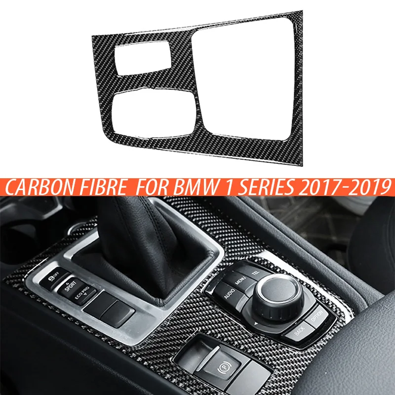 

Carbon Fibre Interior Gear Shift Panel Cover Base Trim Automotive Gearbox Frame For Bmw F20 F21 1 Series 118i 120i 2017-2019