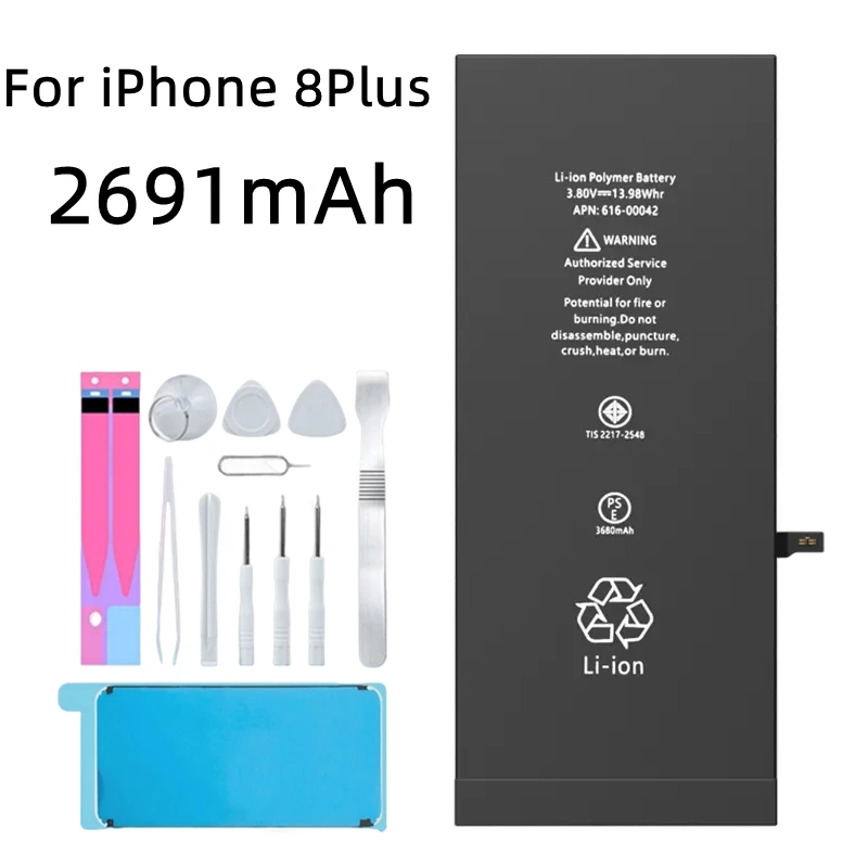 Battery For iPhone XR XS MAX High Quality mAh Replacement Lithium Polymer Mobile Phone Bateria For Apple XR XS XSMAX