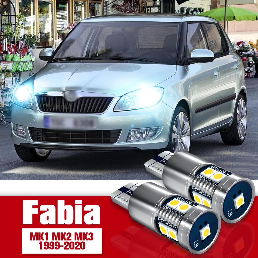 

2pcs Parking Light Accessories LED Bulb Clearance Lamp For Skoda Fabia 1 2 3 MK1 MK2 MK3 1999-2020 2007 2008 2013 2014 2015 2016