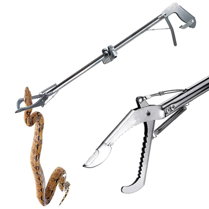 

Upgraded Catcher Stick Grabber with Wide Jaw Professional Collapsible Snake Tong