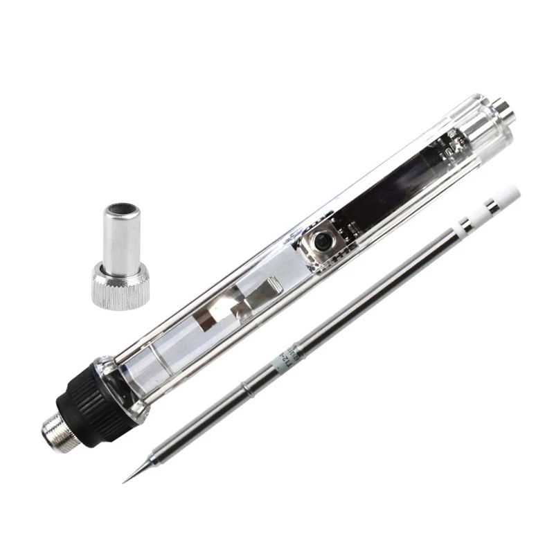 

Portable Mini Welding Tools 150-450℃ Temperature Adjustable Soldering Iron High Power DC 12-24V Solder Welding Station