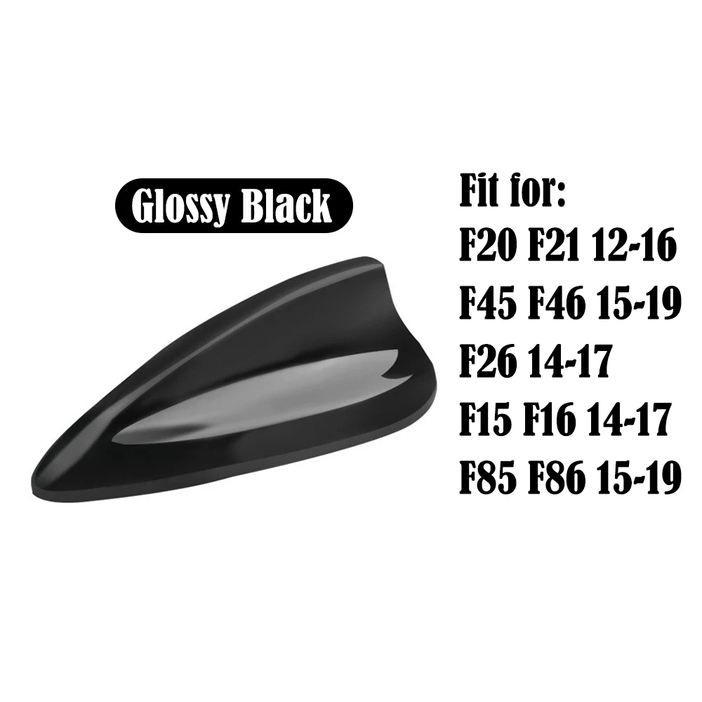 

ABS автомобильная антенна с плавником акулы, накладка для BMW F20 F21 F45 F46 F48 F49 F15 F16 F26 F85 F86, наклейка на радиосигнал, наклейка из углеродного волокна