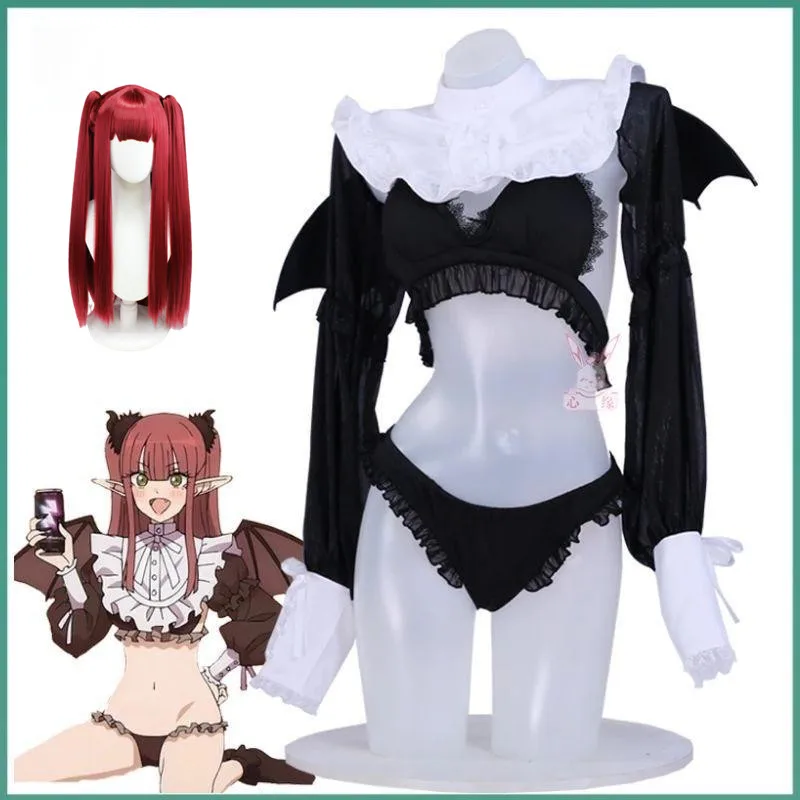 

Anime My Dress Up Darling Cosplay Costume Kitagawa Marin Cosplay Dress Suit Sexy Clothes Uniform Halloween Clothing For Women