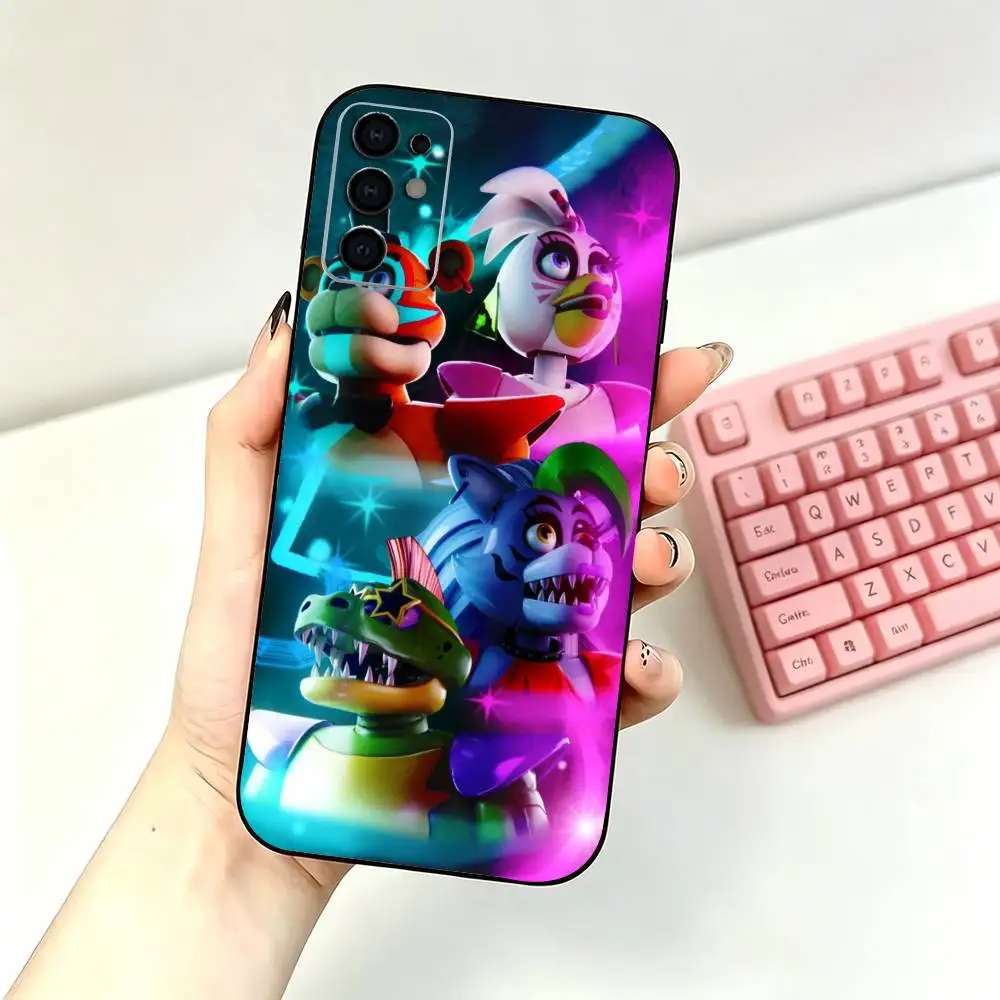 Опасный мягкий черный чехол для телефона Five Nights at Freddy's для Samsung S26,25,24,21,22,21,20,10,9,8,7,6Ultra,Plus,Fe, Lite (art.: 3920dd214dc94) - 3920dd214dc94